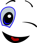 clin d'oeil cartoon