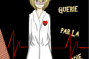 Couverture livre face - Guérie par la maladie