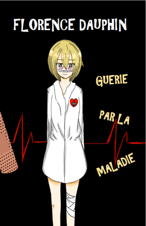 Couverture livre face - Guérie par la maladie